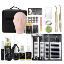 Load image into Gallery viewer, Hot Selling Eyelash Extension Training Kits Starter Lash Kit Set Professional Eyelash Extension Tools