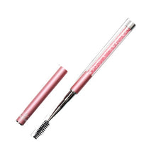 Load image into Gallery viewer, Colorful Rhinestone Handle Eyelash Extension Makeup Mascara Wand Crystal Eyelash Brush
