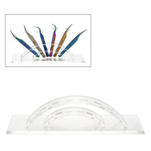 Load image into Gallery viewer, Acrylic Eyelash Tweezer Storage Holder Durable Convenient
