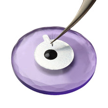 Load image into Gallery viewer, disposable adhesive tin foil eyelash glue holder sticker
