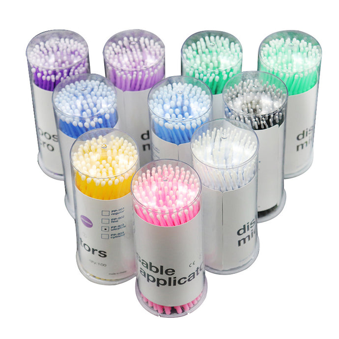 Swabs Micro Eyelash Brush