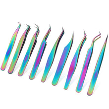 Load image into Gallery viewer, Eyelash extension tools tweezers custom logo
