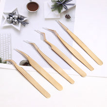 Load image into Gallery viewer, Eyelash extension tools tweezers custom logo
