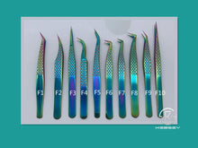 Load image into Gallery viewer, Eyelash extension tools tweezers custom logo
