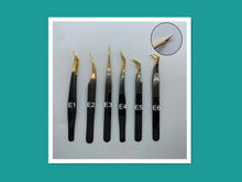 Load image into Gallery viewer, Eyelash extension tools tweezers custom logo
